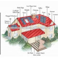 Alufolienband für Fenster und Türen / Schäl- und Dachstühle